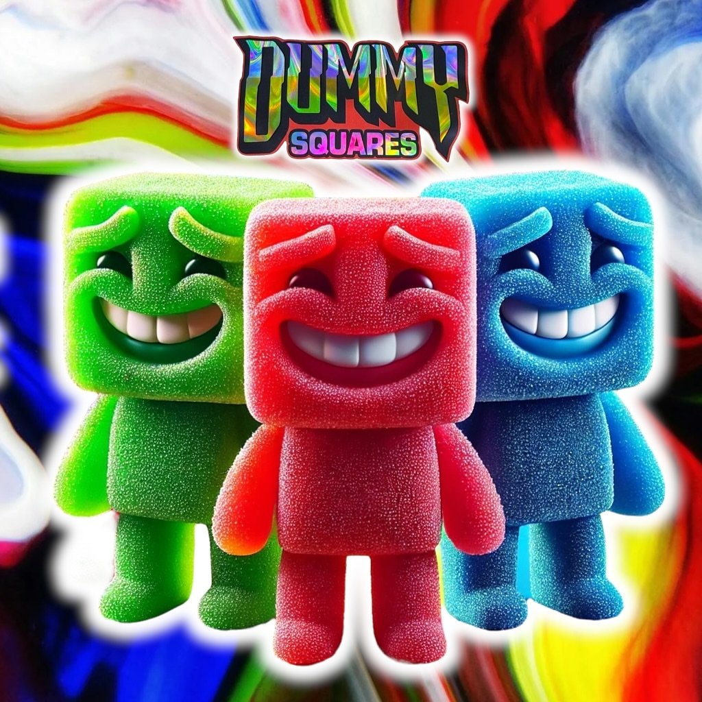 Dummy Squares Gummy
