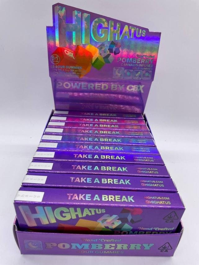 Highatus Cannabis Infused Sour Gummies